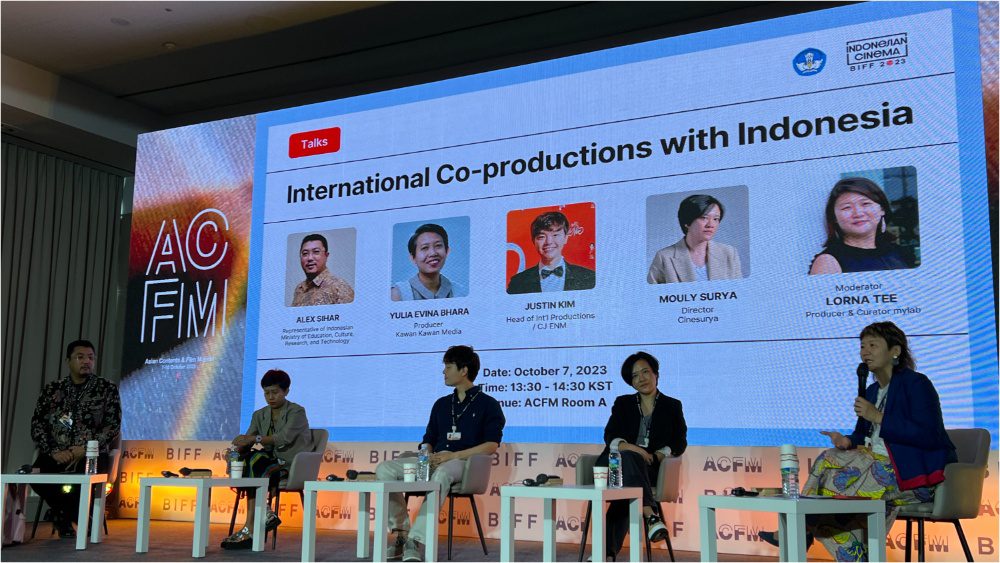 Indonesia coproduction panel Busan 2023