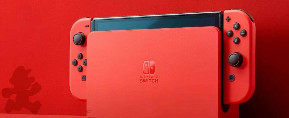 Ce pack Mario Red Switch OLED est livré avec Switch Online et plusieurs accessoires