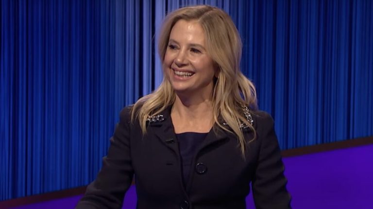 Mira Sorvino on Celebrity Jeopardy!