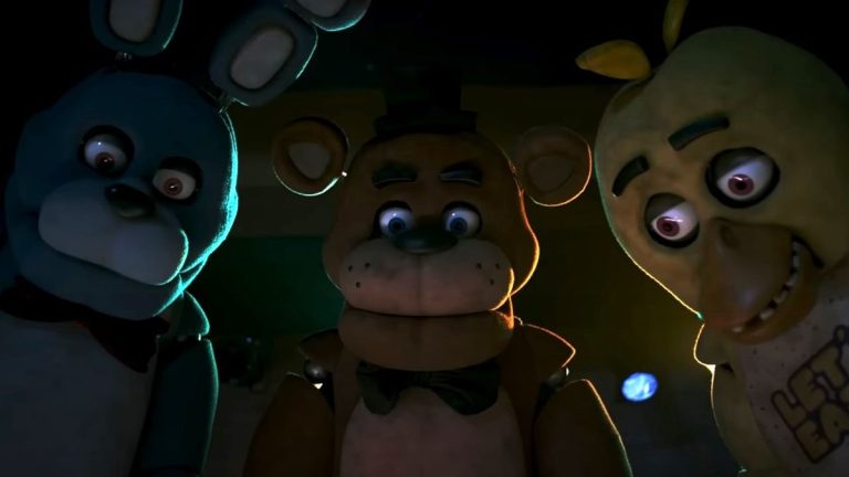 Freddy, Bonnie and Chica in Five Nights at Freddy