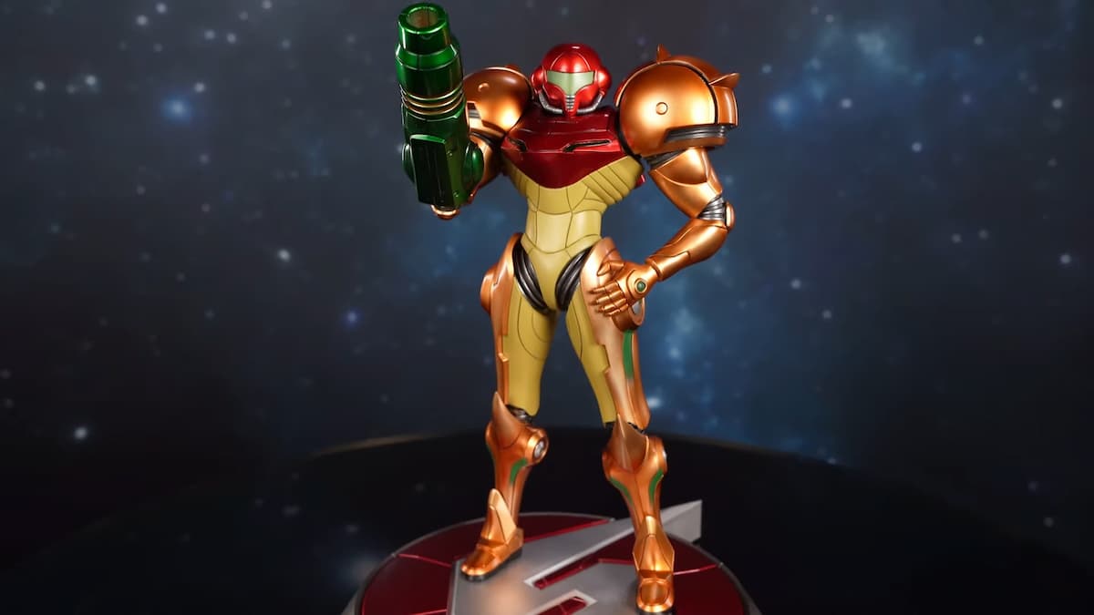 Cette statue First 4 Metroid Prime Samus est une bête
