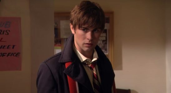 Chace Crawford as Nate on Gossip Girl.