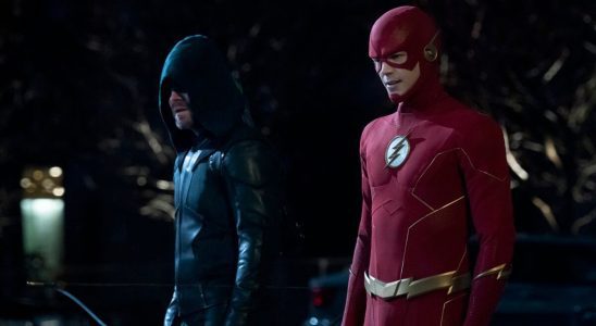 Oliver and Barry on The Flash on The CW