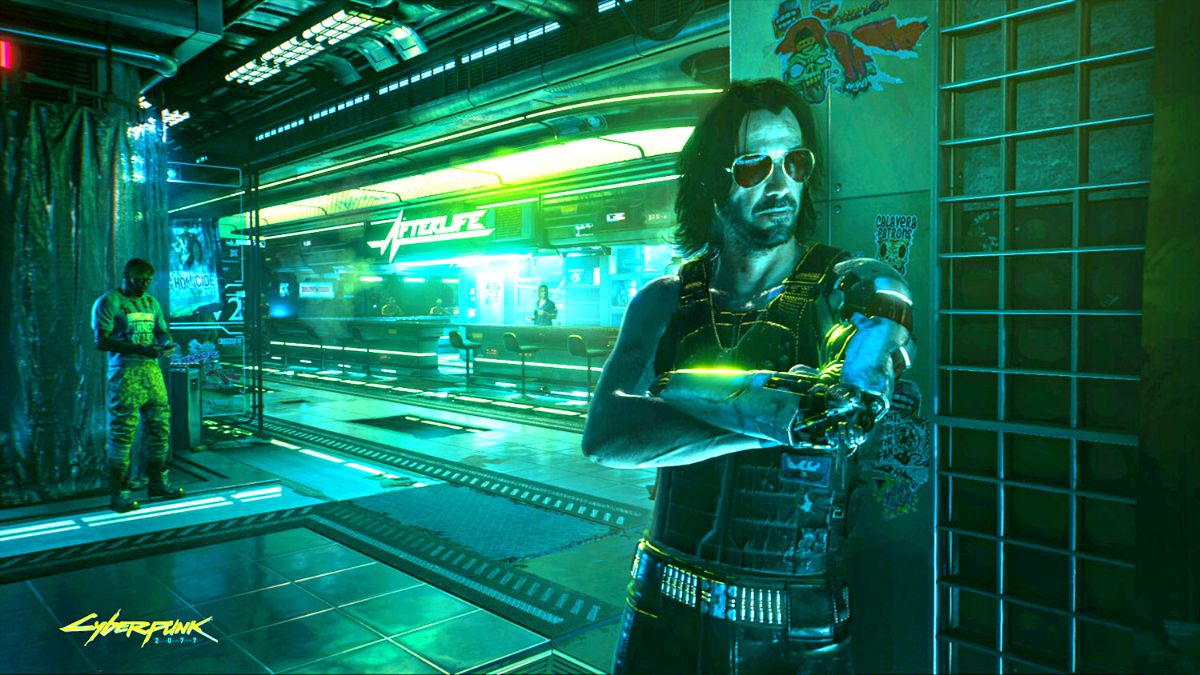 Johnny Silverhand in Cyberpunk 2077