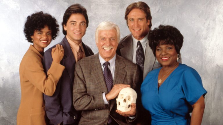 Victoria Rowell, Scott Baio, Dick Van Dyke, Barry Van Dyke, and Delores Hall of 