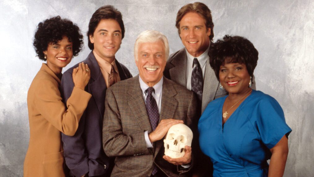 Victoria Rowell, Scott Baio, Dick Van Dyke, Barry Van Dyke, and Delores Hall of 