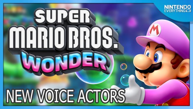 Super Mario Bros Wonder voix