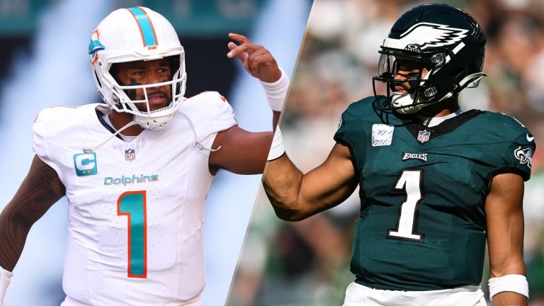 Dolphins vs Eagles : Comment regarder la NFL Sunday Night Football Week 7 en ligne ce soir