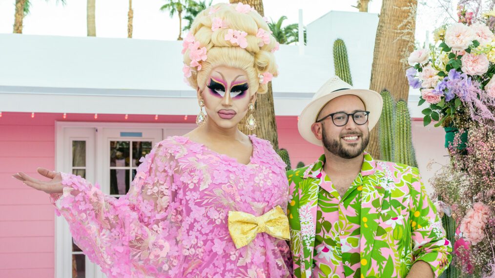 Trixie Mattel and David Silver for 