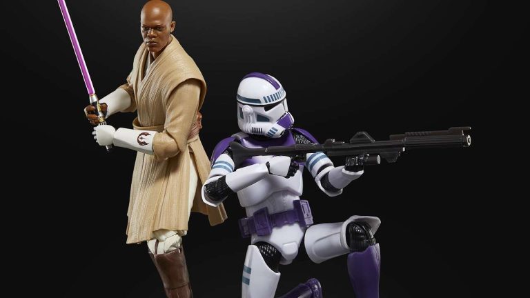 Hasbro dévoile de nouveaux jouets Star Wars, dont un pack de deux Mace Windu Black Series
