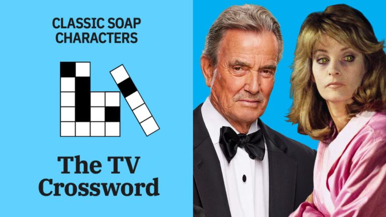 Classic Soap Opera Stars Crossword Puzzle