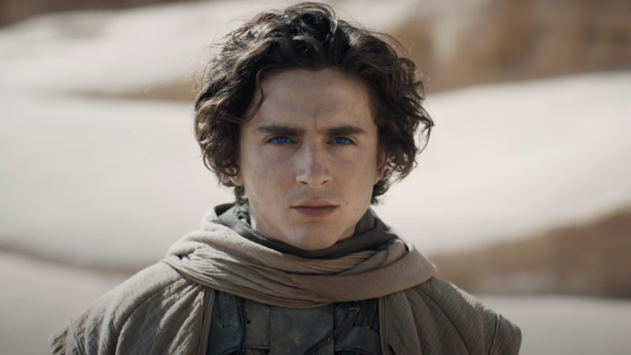 Timothée Chalamet dans le rôle de Paul dans Dune : Partie 2