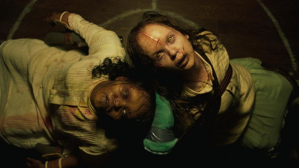 Possessed Angela and Katherine in The Exorcist: Believer