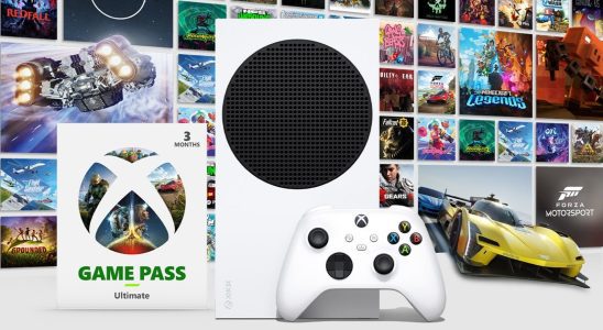 La Xbox Series S reçoit un pack de démarrage de 250 £ avec trois mois de Game Pass Ultimate