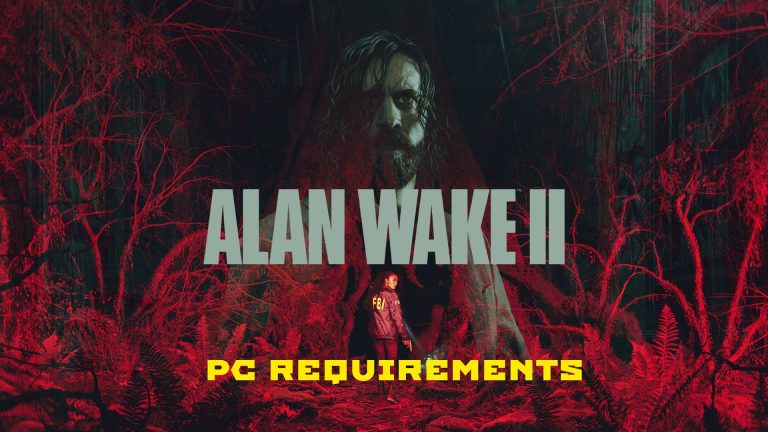 La configuration système requise pour Alan Wake 2 PC révélée