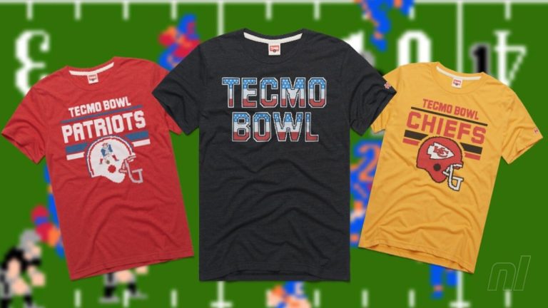 La gamme de vêtements Tecmo Bowl d'Hommage ressemble à un touché pour les fans de sports rétro
