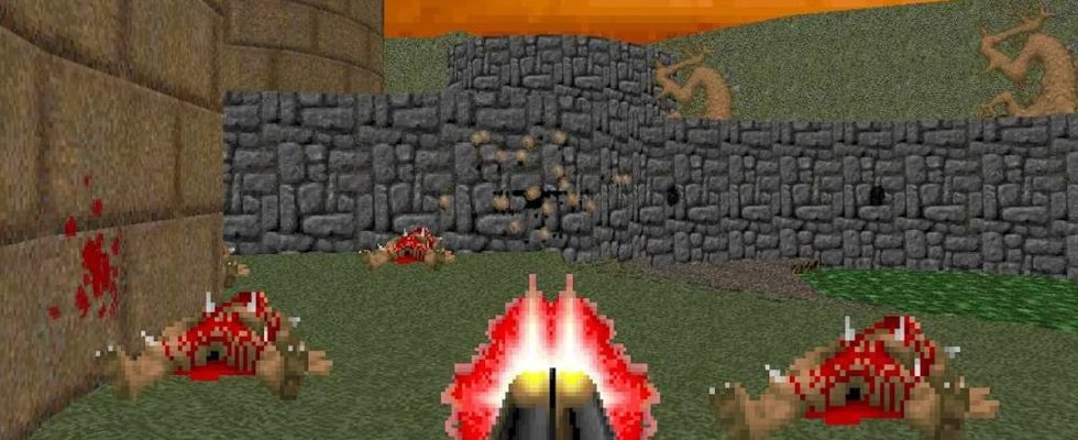 Doom 2 super shotgun screenshot