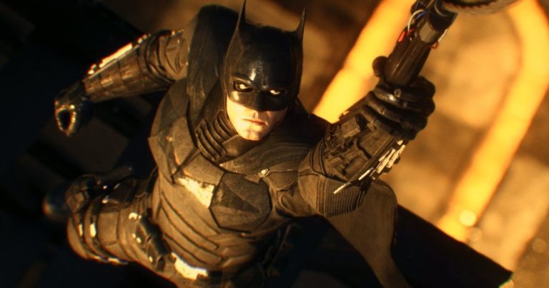 Le Batsuit de Robert Pattinson apparaît brièvement dans Batman: Arkham Knight, 8 ans
