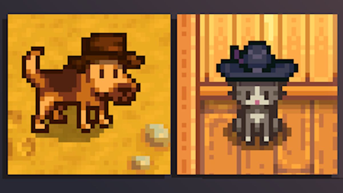 Le créateur de Stardew Valley révèle un nouvel ajout très important dans la mise à jour 1.6 : « Chapeaux sur les chats (et les chiens) »
