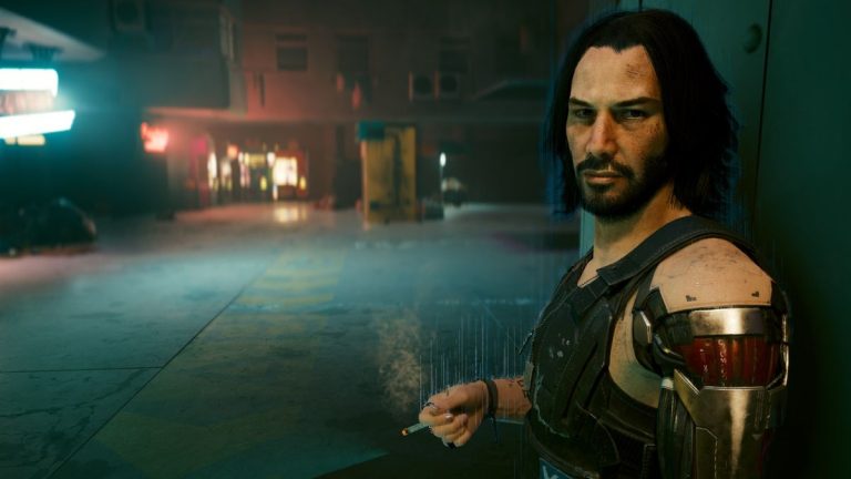 Johnny Silverhand in Cyberpunk 2077