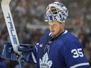 Le gardien des Maple Leafs de Toronto, Ilya Samsonov.