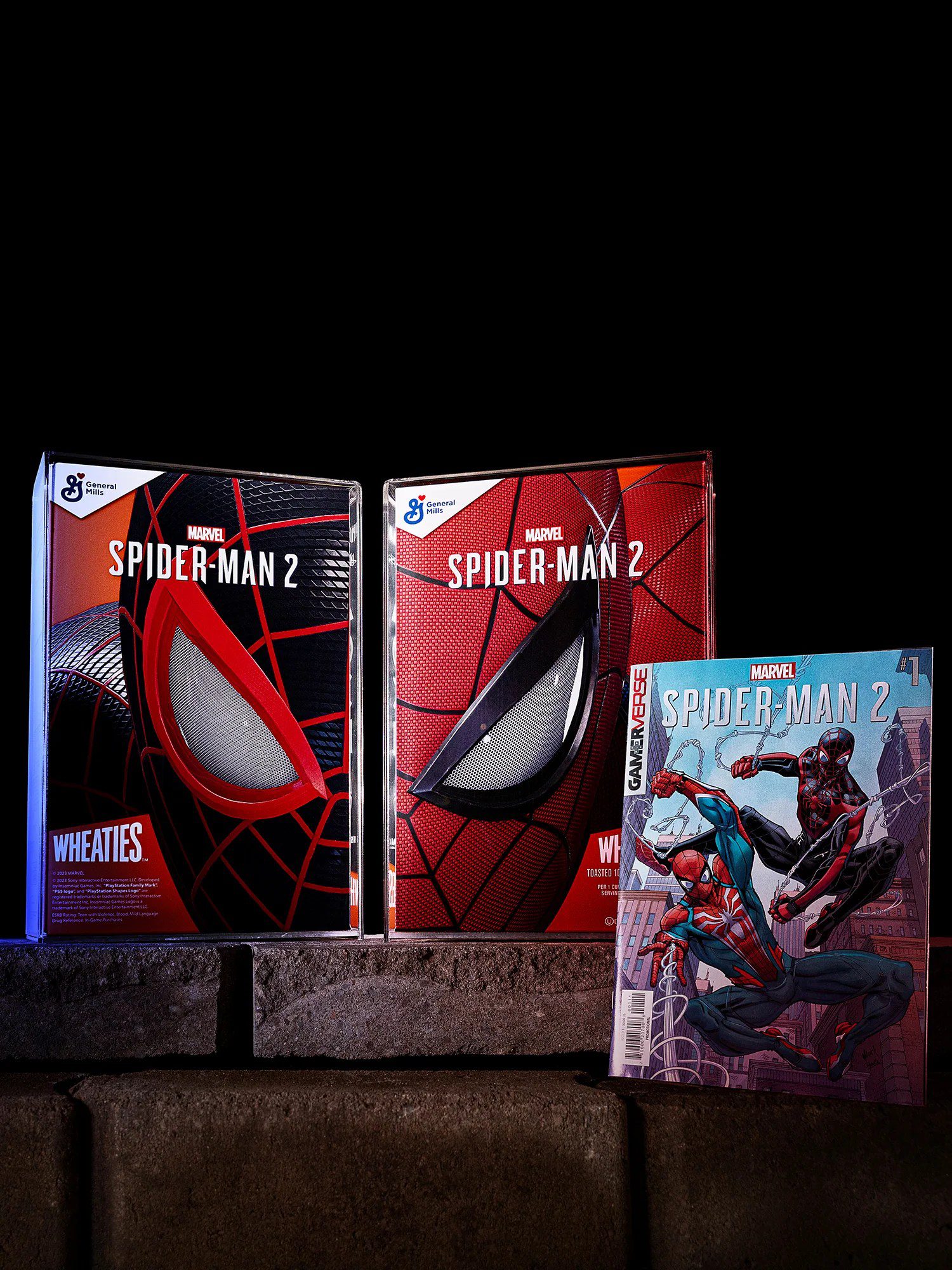 Special Marvel's Spider-Man 2 Wheaties Boxes Also Include a PlayStation Stars Collectible 34534