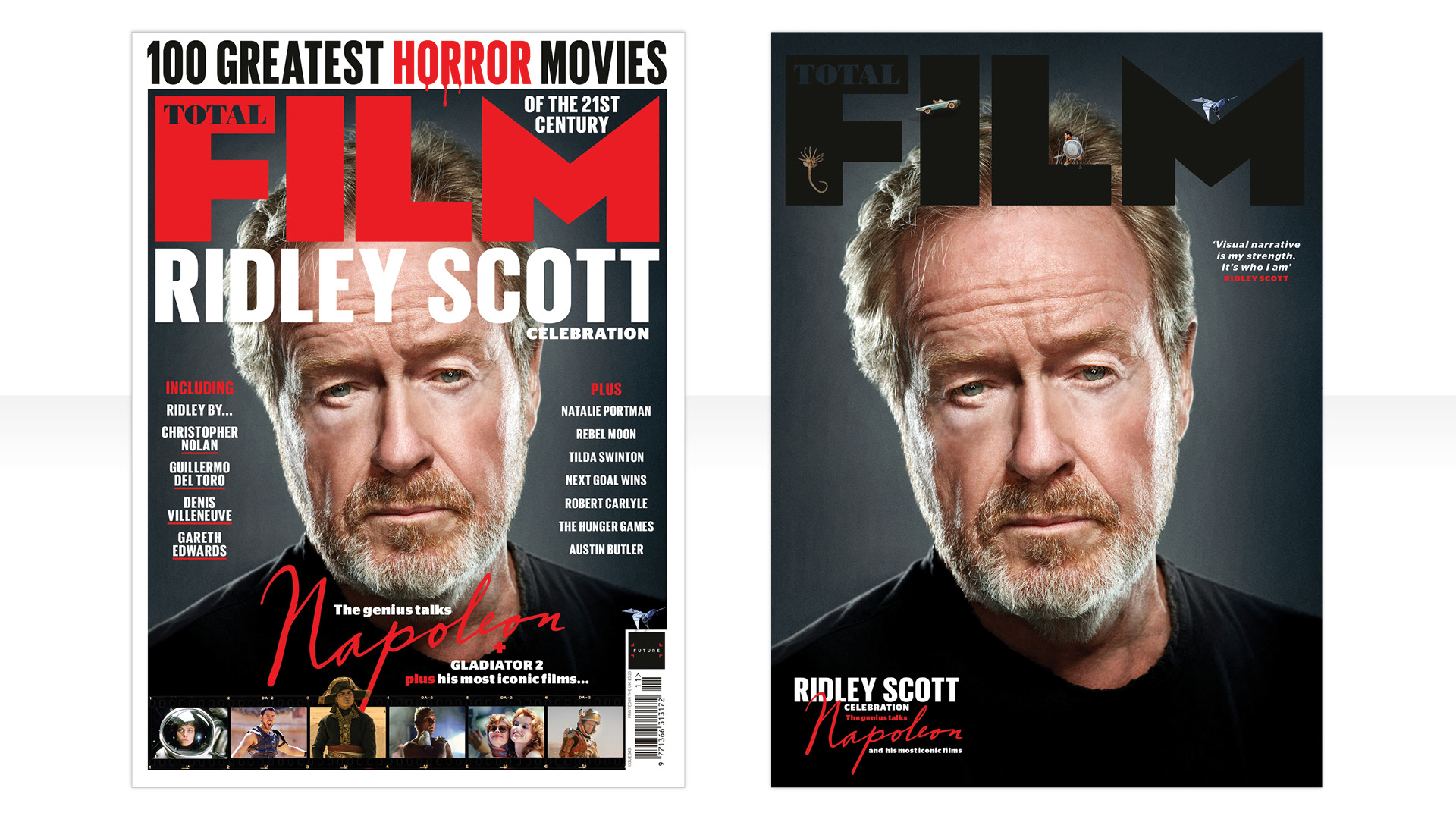 Couvertures de Ridley Scott de Total Film