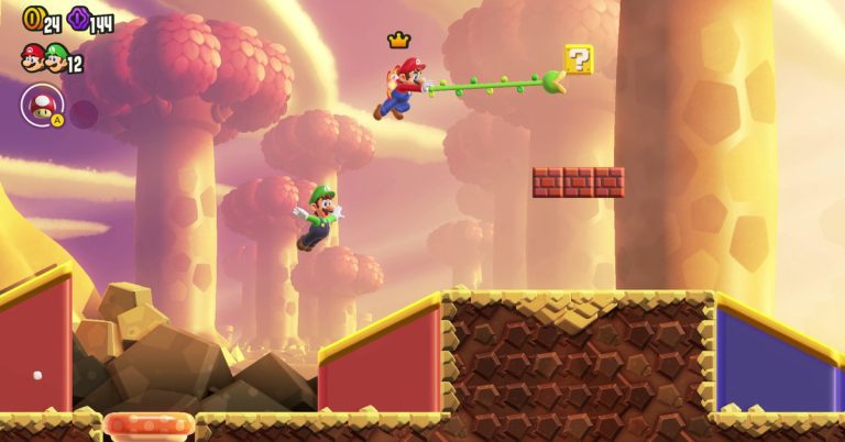 Même l’approche de la difficulté de Super Mario Bros. Wonder est ludique