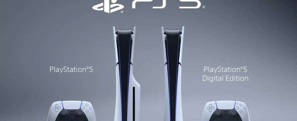 Nouveaux modèles Slim PlayStation 5 annoncés, le tout numérique voit son prix augmenter de 50 $