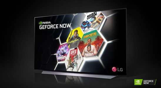 NVIDIA GeForce NOW cloud gaming platform running on multiple devices