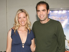 Bridgette Wilson-Sampras et son mari Pete Sampras à Beverly Hills en mai 2007.