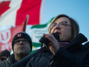 Lana Payne, présidente nationale d'Unifor.