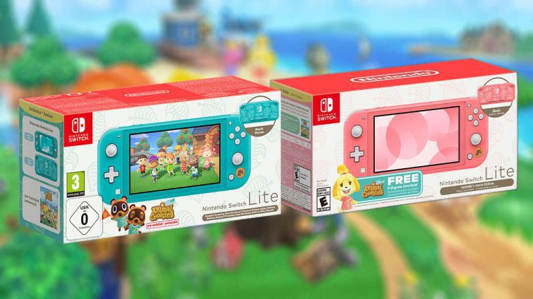 Procurez-vous les packs Switch Lite exclusifs sur le thème d’Animal Crossing avant qu’ils ne soient épuisés
