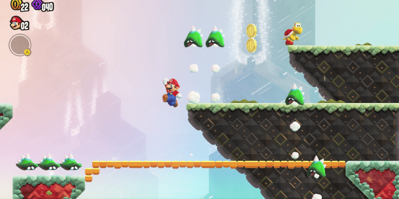 Revue de Super Mario Bros. Wonder en cours