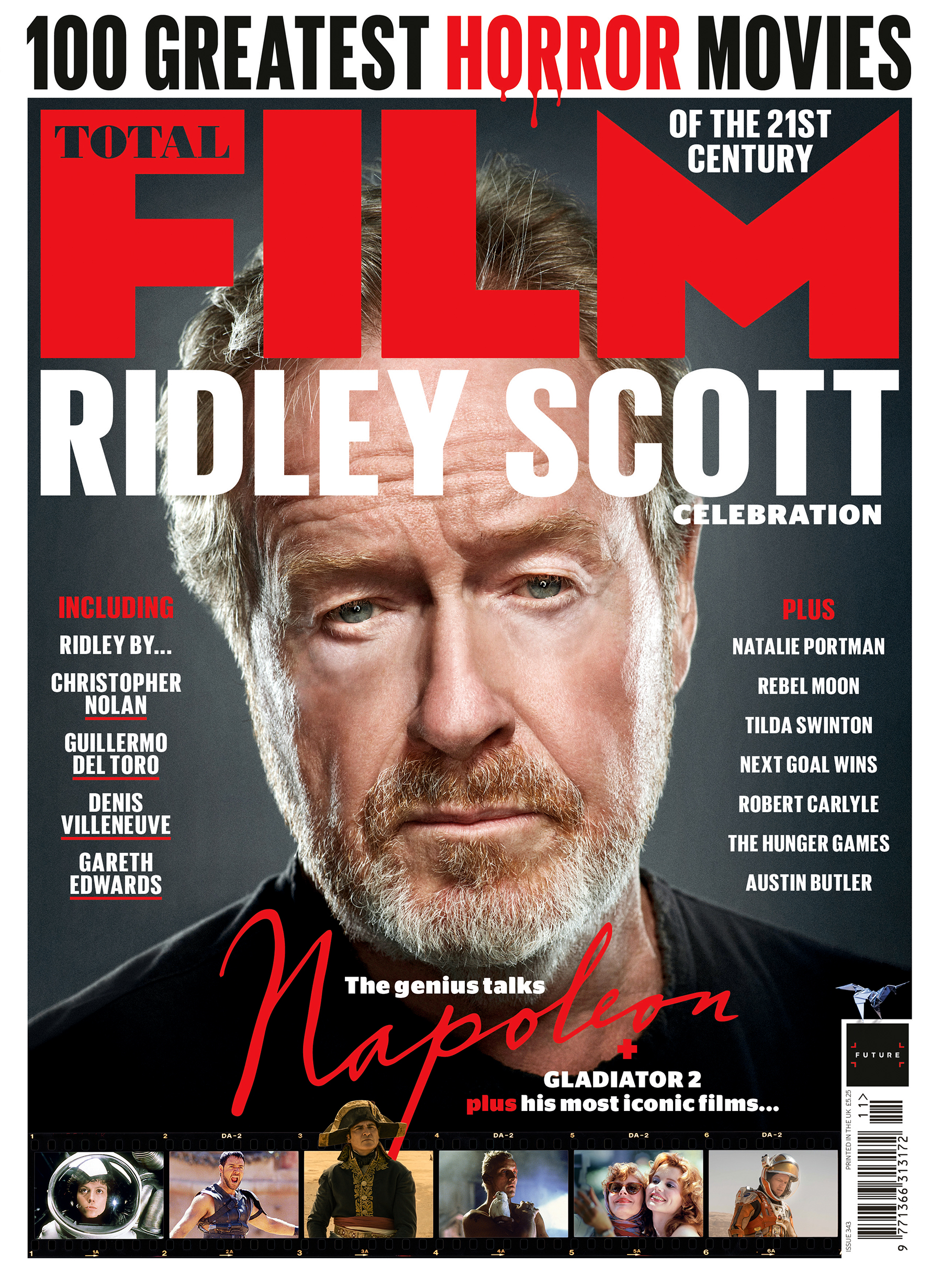 Couverture de Ridley Scott de Total Film