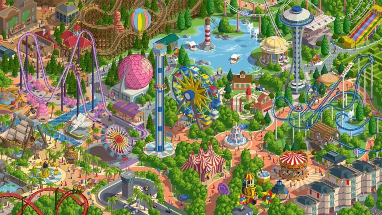 Rollercoaster Tycoon Adventures Deluxe arrive sur Switch le mois prochain
