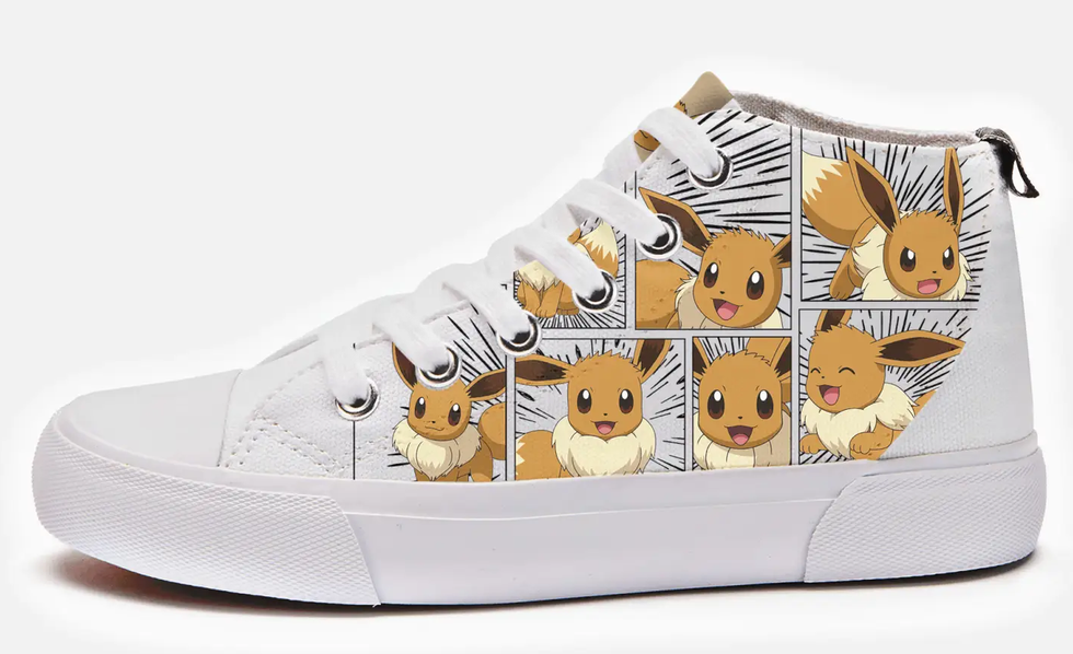 AKEDO x Pokémon Eevee Kids High Top Blanc