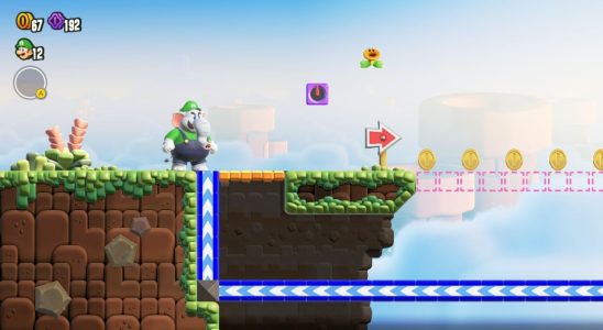 Super Mario Bros. Wonder : Monde 1 - Pause !  Vite vite