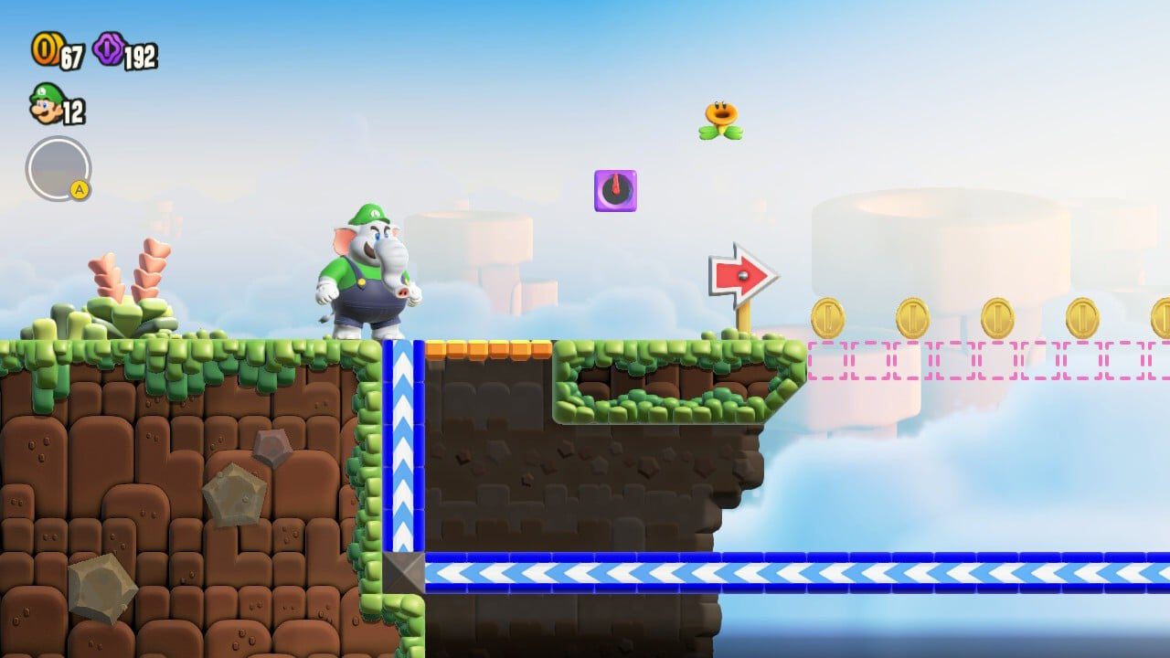  Super Mario Bros. Wonder : Monde 1 - Pause !  Vite vite
