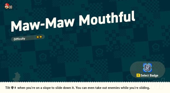 Super Mario Bros. Wonder: Petal Isles - Bouchée Maw-Maw