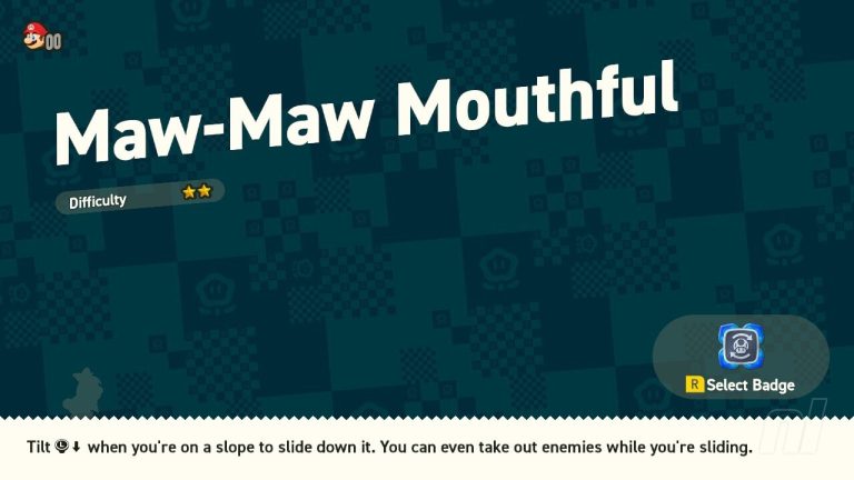 Super Mario Bros. Wonder: Petal Isles - Bouchée Maw-Maw
