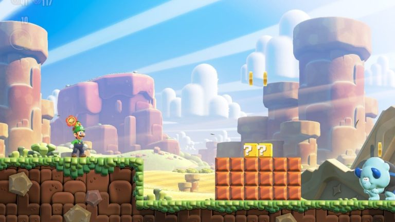 Super Mario Bros. Wonder: World 1 - Le scirpe arrive
