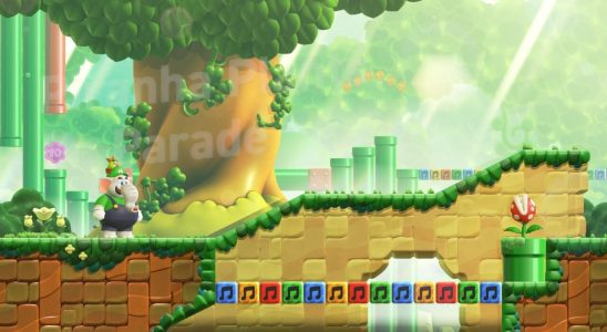 Super Mario Bros. Wonder: World 1 - Plantes Piranha en parade