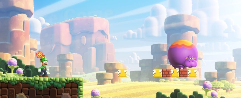 Super Mario Bros. Wonder: World 1 - Voici l'Hoppos