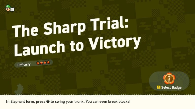 Super Mario Bros. Wonder : World 3 - The Sharp Trial : lancement vers la victoire
