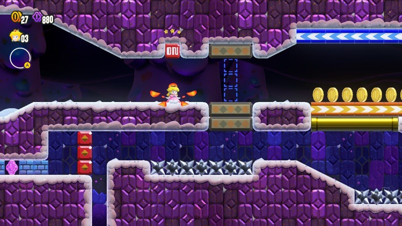  Super Mario Bros. Wonder : World 4 - Pause !  Course de Revver
