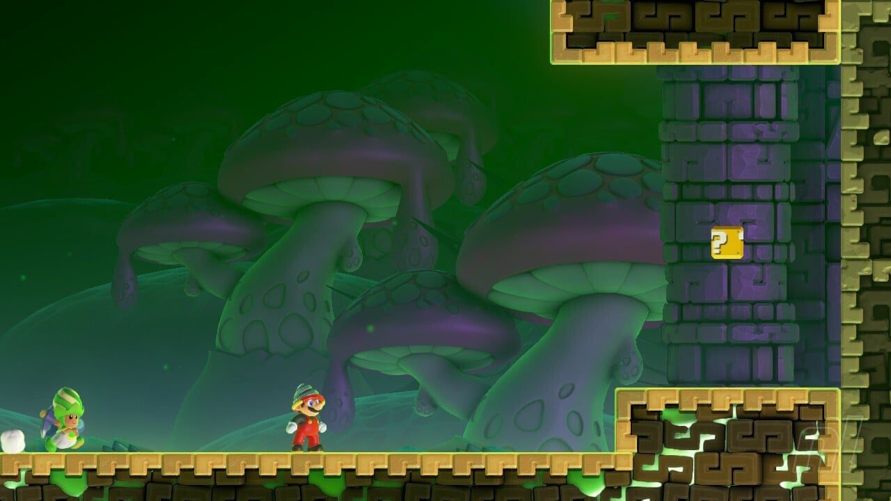 Super Mario Bros. Wonder : World 5 – Une dernière zone inexplorée : les ruines empoisonnées
