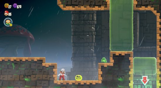 Super Mario Bros. Wonder : World 5 – Une zone inexplorée : les ruines de Wubba