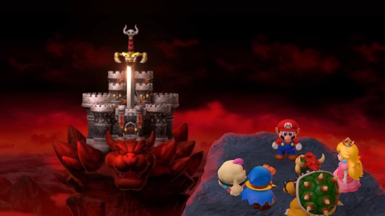 Super Mario RPG: Bowser's Keep - Procédure pas à pas du défi à six portes
