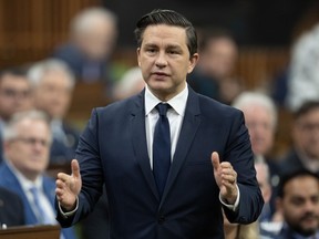 Le chef conservateur Pierre Poilievre.